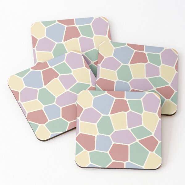 Item preview, Matte Colored Boxes Pattern designed and sold by snoWorkshop.