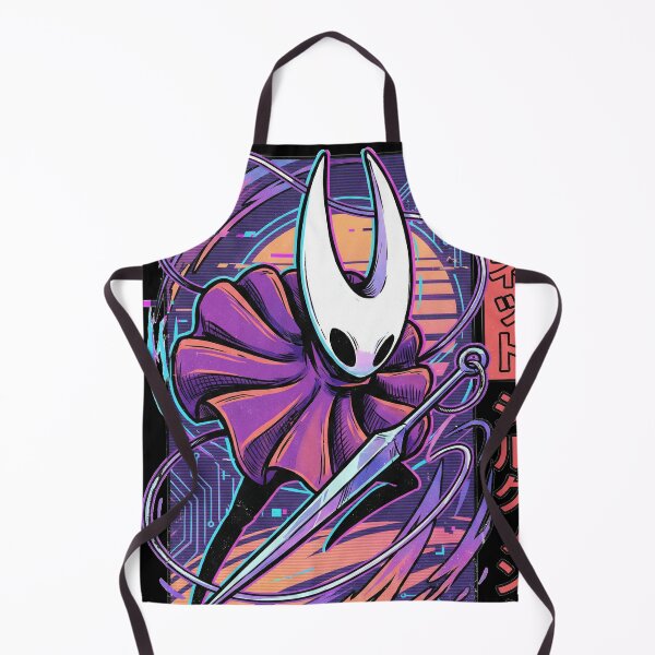 Item preview, Retrowave Hollow Knight Silksong Tee | Hornet 80s Neon Laser Cloak Hoodie | Synthwave Pharloom Adventure Sticker designed and sold by Senpaiwaves.