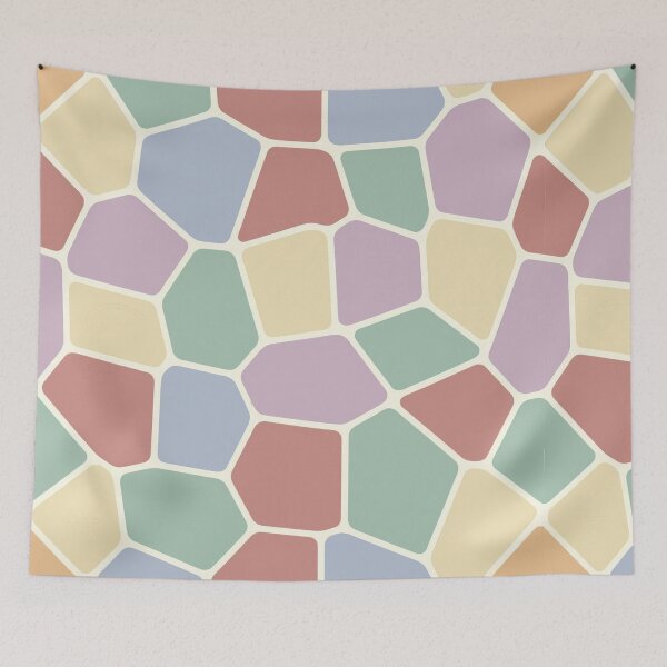 Item preview, Matte Colored Boxes Pattern designed and sold by snoWorkshop.