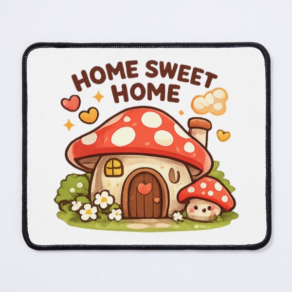 Item preview, Cozy Mushroom House in Forest Fantasy designed and sold by TrendlyStudio.
