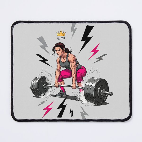 Item preview, Weightlifting Queen Comic Book Illustration designed and sold by SholoStudio.