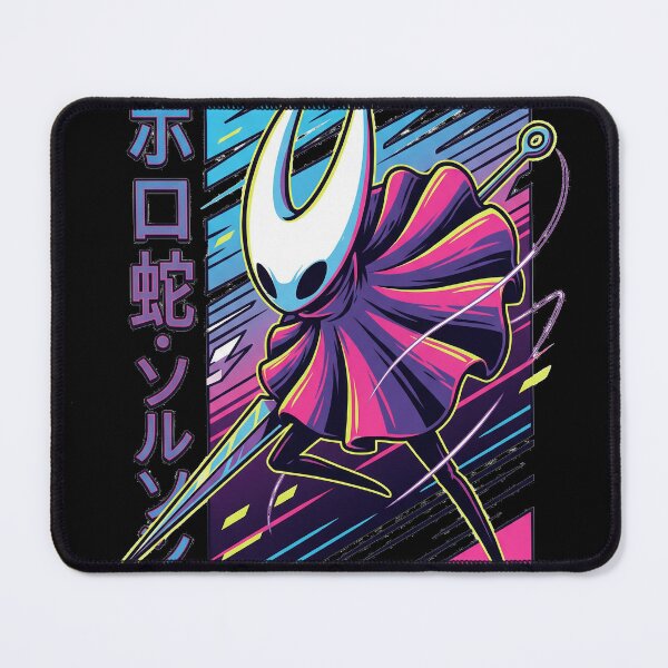 Item preview, Hollow Knight Silksong Vaporwave T-Shirt | Hornet Neon Palm Sunset Hoodie | Retro 80s Synthwave Knight Sticker designed and sold by Senpaiwaves.