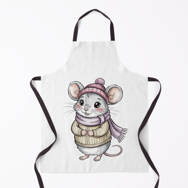Item preview, Cozy Winter Mouse Illustration – Cute Storybook Animal Art designed and sold by WikaKowalczyk.