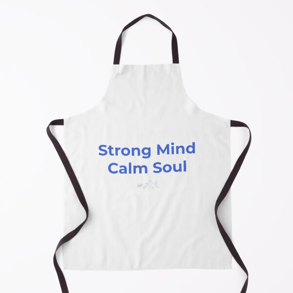 Item preview, Strong Mind Calm Soul — Motivational Minimalist Quote Design designed and sold by innerfaith.