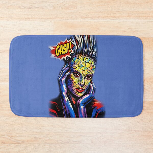 Item preview, Woman face pop art painting designed and sold by Natart1004.