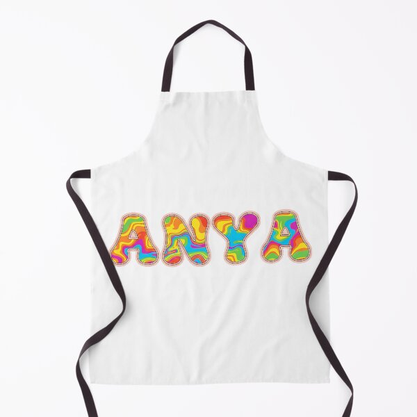 Item preview, ❤️ Anya Personalized Name Wavy Retro Shirt, Coffee Mug, Sticker Gift designed and sold by HelixPedia.