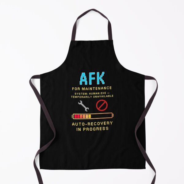 Item preview, AFK For Maintenance HUMAN.EXE Retro Gamer designed and sold by Retro Gamer Gifts.