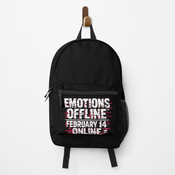 Item preview, Emotions Offline – February 14 Online | Anti Valentine Glitch Shirt designed and sold by R3X .