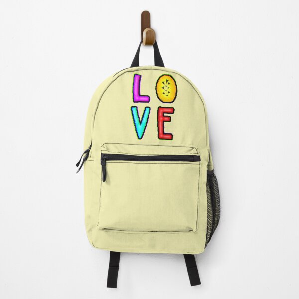 Item preview, The word "love" in large, colorful, typographic-style letters. designed and sold by AstronautMerch.