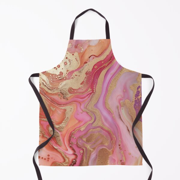 Item preview, Flowing marble in rose, pink & gold designed and sold by Letteraddicted.