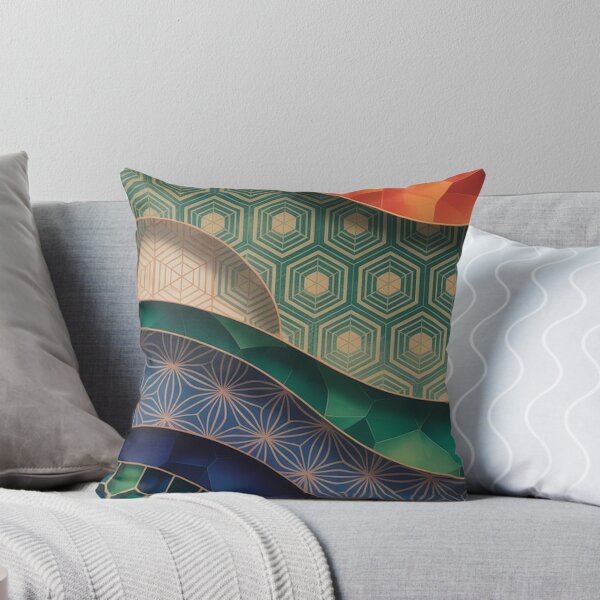 Item preview, Intricate 3D Layered Patterns Rainbow Colors designed and sold by Ed & Harmony.