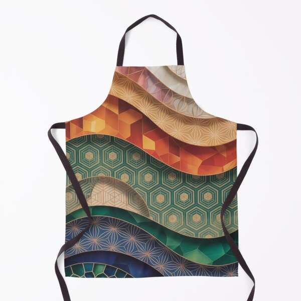 Item preview, Intricate 3D Layered Patterns Rainbow Colors designed and sold by Ed & Harmony.