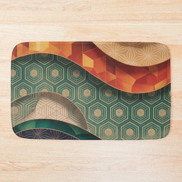 Item preview, Intricate 3D Layered Patterns Rainbow Colors designed and sold by Ed & Harmony.