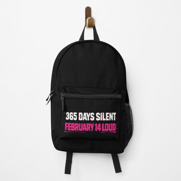 Item preview, 365 Days Silent – February 14 Loud | Anti Valentine Glitch Shirt designed and sold by R3XFORGE.