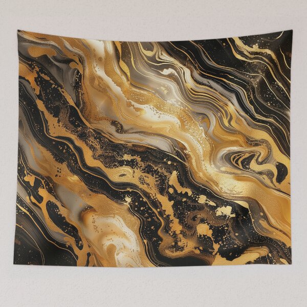 Item preview, Black and gold marble designed and sold by Letteraddicted.