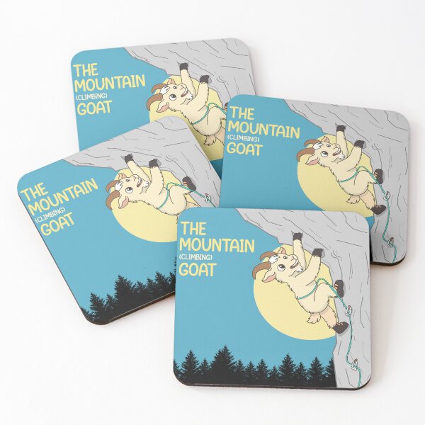 Item preview, The Mountain Climbing Goat designed and sold by Mustachio-Draws.
