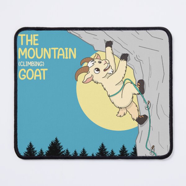 Item preview, The Mountain Climbing Goat designed and sold by Mustachio-Draws.