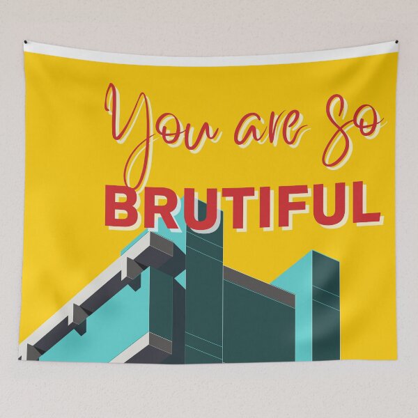 Item preview, Yale School of Architecture - You are so Brutiful in Colour designed and sold by sketchingarchi.