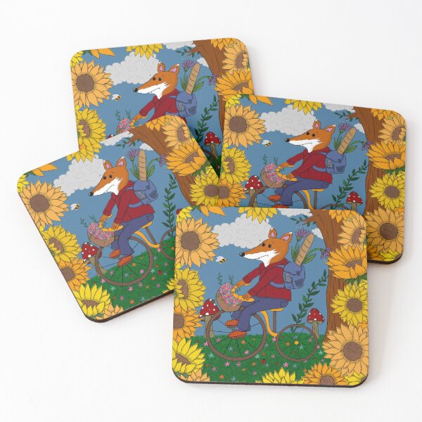 Item preview, Fox on 2 wheels  designed and sold by dizzy-fox.