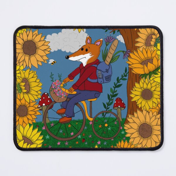 Item preview, Fox on 2 wheels designed and sold by dizzy-fox.