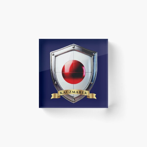 Item preview, Kaczmarek Japanese Heritage Crest Shield designed and sold by Highlandkings.