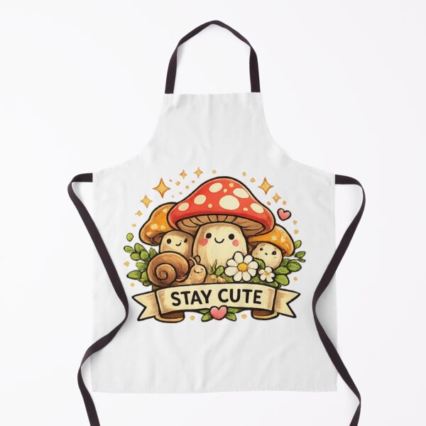 Item preview, Cute Mushroom Family with Snail Friends designed and sold by TrendlyStudio.