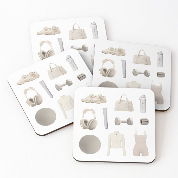 Item preview, beige pilates aesthetic pack designed and sold by delicate-pov.