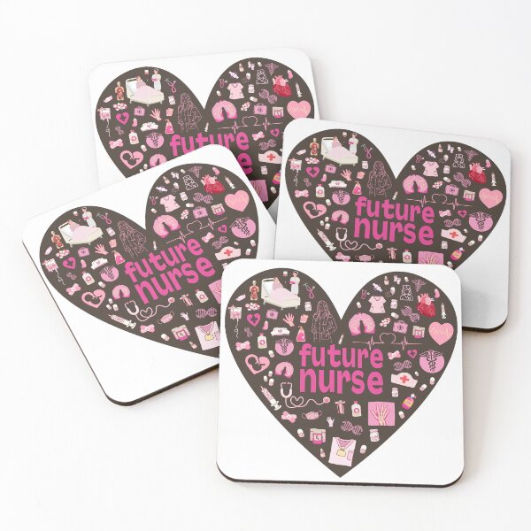 Item preview, Future Nurse Heart designed and sold by Ash Tree Designs.