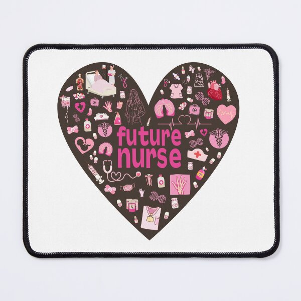 Item preview, Future Nurse Heart designed and sold by Ash Tree Designs.