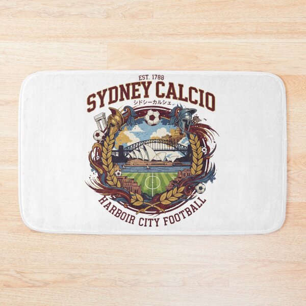 Item preview, Sydney Calcio - Harbour City Football Club Vintage Soccer Crest designed and sold by Deviantfant.