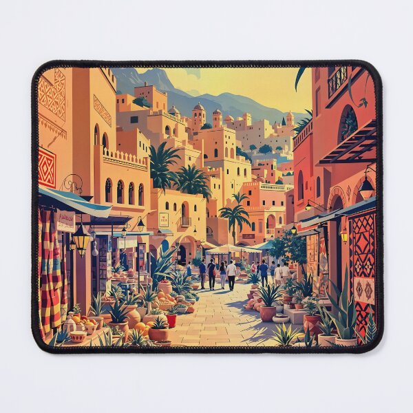 Item preview, Morocco Travel poster designed and sold by Robert Lacy.