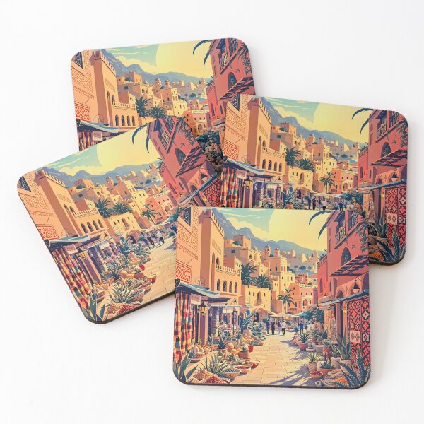 Item preview, Morocco Travel poster designed and sold by Robert Lacy.