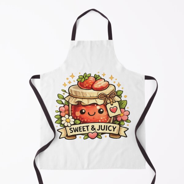 Item preview, Cheerful Strawberry Jam Jar Delight designed and sold by TrendlyStudio.
