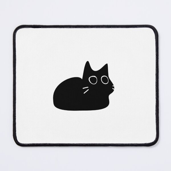 Item preview, Blank Stare Cat – Cute Minimalist Kitty Illustration designed and sold by satanpanties666.