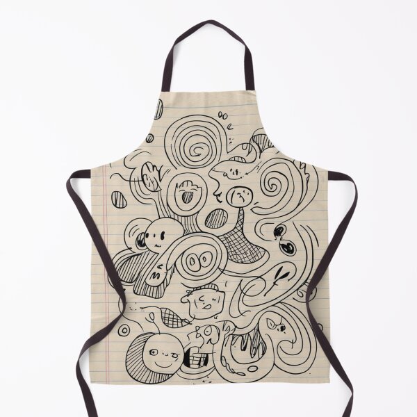 Item preview, Whimsical Doodle Art Characters Notebook Style designed and sold by Ed & Harmony.