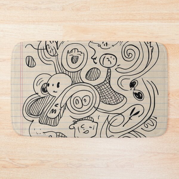 Item preview, Whimsical Doodle Art Characters Notebook Style designed and sold by Ed & Harmony.