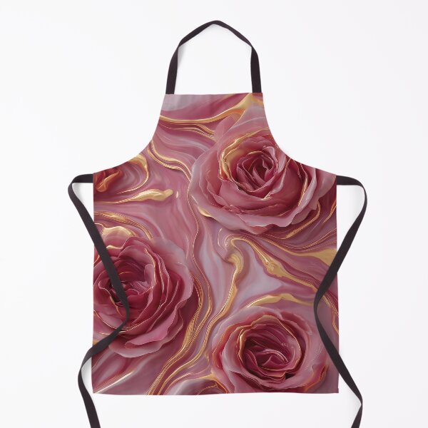 Item preview, Marble in rose and gold with roses designed and sold by Letteraddicted.