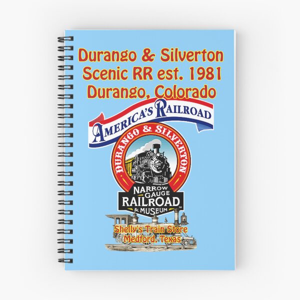 Item preview, Train Logo, Durango & Silverton Narrow Gauge Railroad, Shelly's Train Store, Vintage, Classic, Collectible Train Logos, Rail & Railroad Logos, train stickers, magnets, t-shirts, posters and more designed and sold by MoreEZUSA-Here.