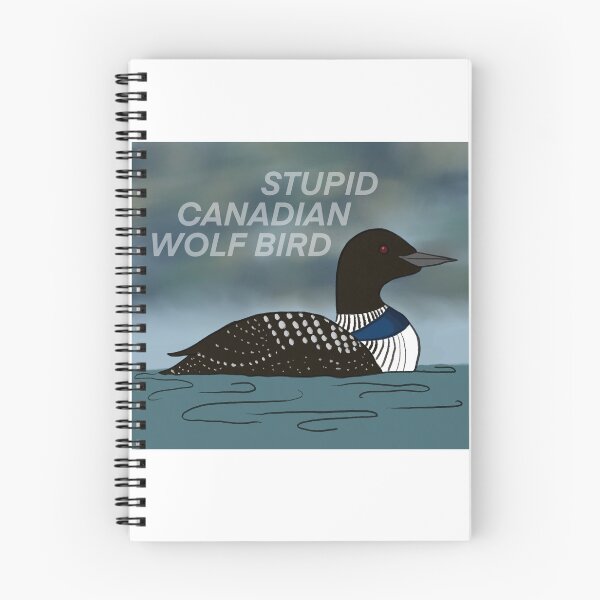 Item preview, Stupid Canadian Wolf Bird Heated Rivalry designed and sold by Bi-fangirl0520 .
