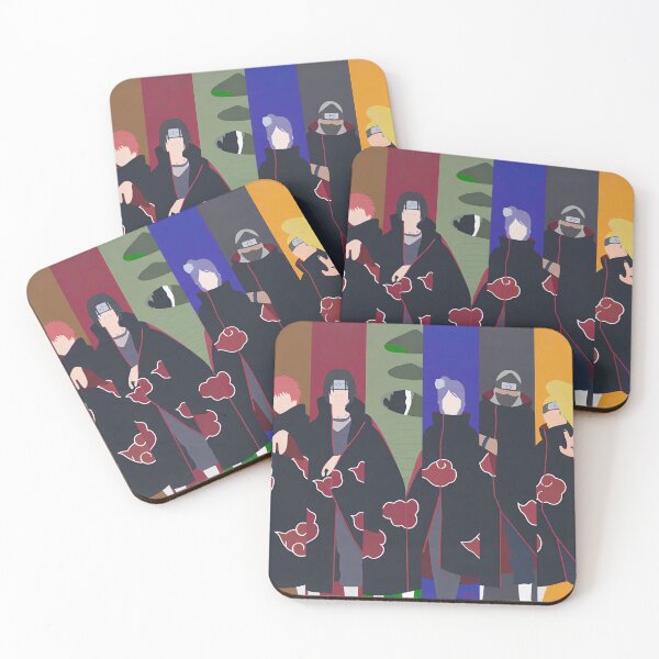 Item preview, Rogue Ninja Group Minimal Anime Inspired Artwork designed and sold by PosterFuel.