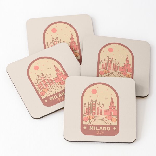 Item preview, Milano Italia Duomo Cathedral Travel Souvenir Badge designed and sold by InvestingRoad.