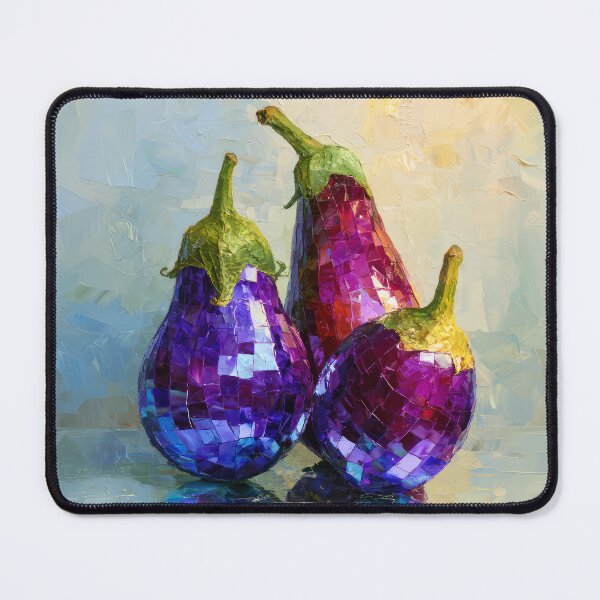 Item preview, Disco Eggplants designed and sold by AImazeD.