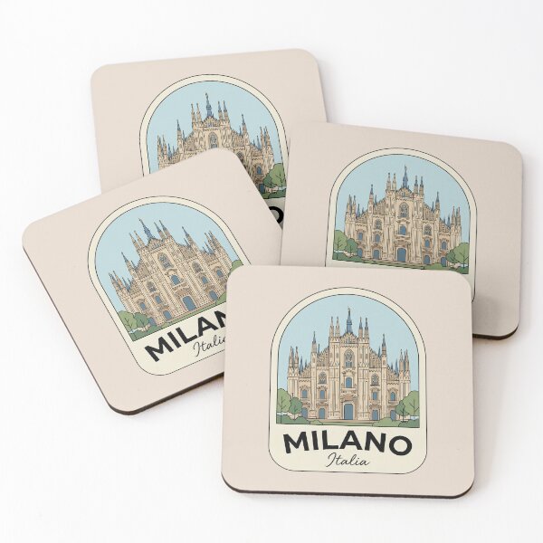 Item preview, Milano Italia Duomo Cathedral Travel Souvenir Badge designed and sold by InvestingRoad.