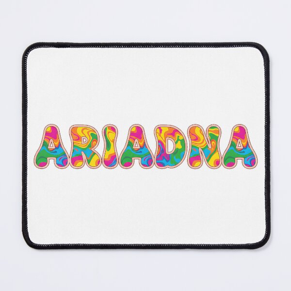 Item preview, ❤️ Ariadna Personalized Name Wavy Retro Shirt, Coffee Mug, Sticker Gift designed and sold by HelixPedia.