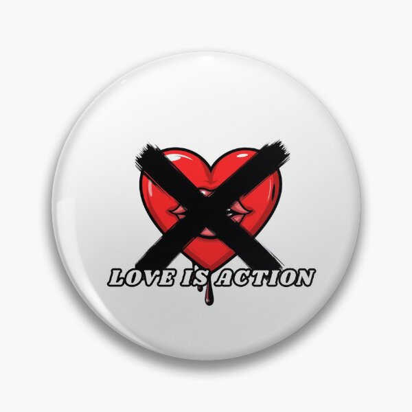 Item preview, LOVE IS ACTION designed and sold by TreatUrSelf7.