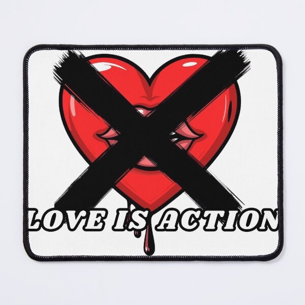 Item preview, LOVE IS ACTION designed and sold by TreatUrSelf7.