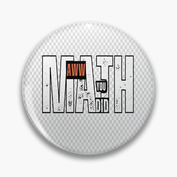 Item preview, Aww you did math designed and sold by 2Kousins.