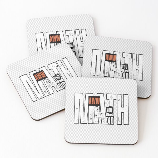 Item preview, Aww you did math designed and sold by 2Kousins.