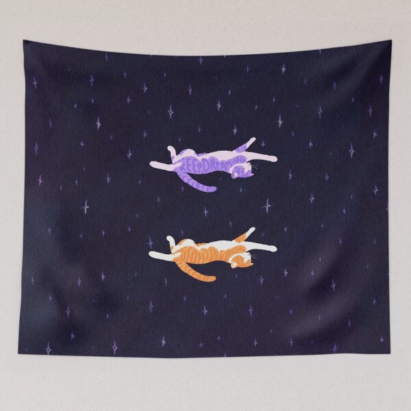 Item preview, Cat Nap Dreams designed and sold by jastinamor.