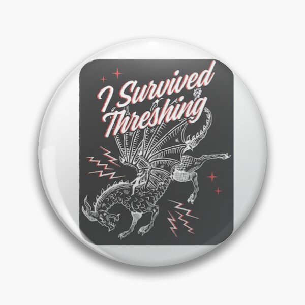 Item preview, fourth wing- I survived threshing  designed and sold by wishingrain.